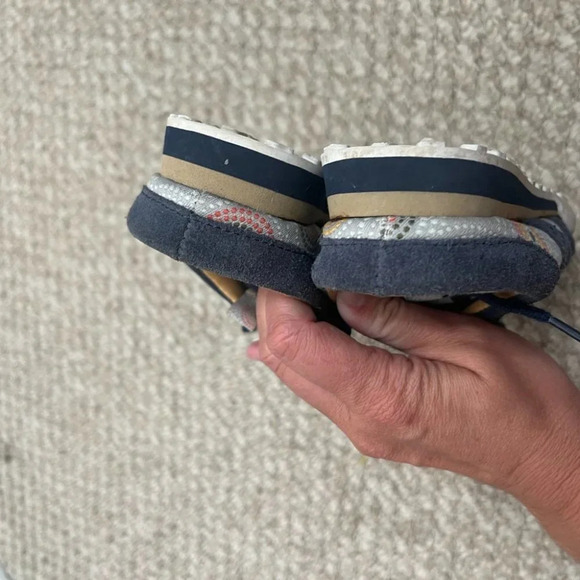 Warmbat slip on sneakers shoes size  5.5 blue - Picture 5 of 7